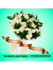 Букет из белых роз (50 см) 